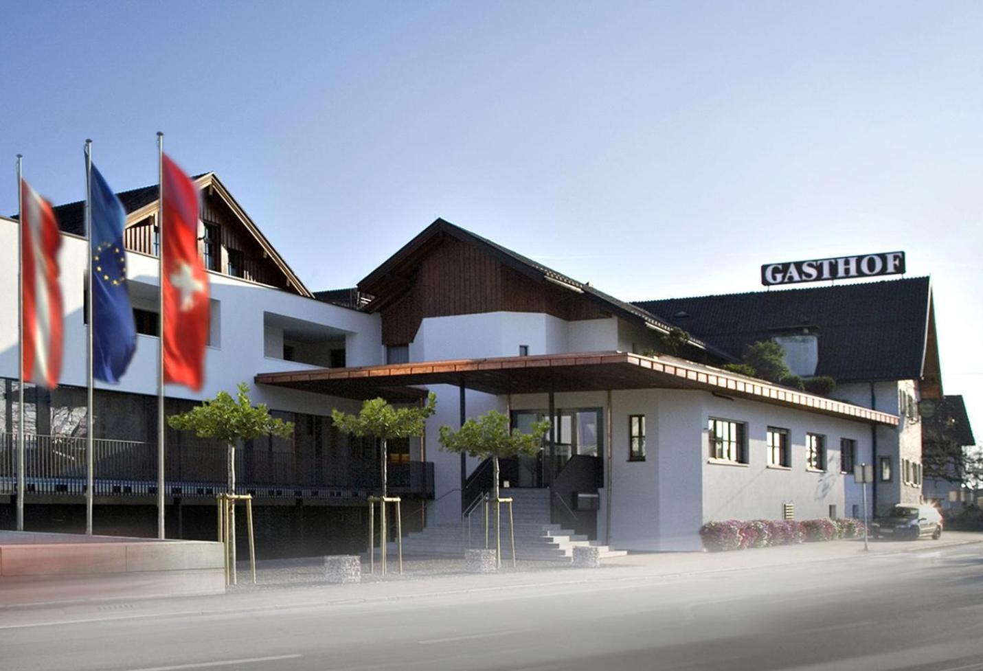 Hotel Gasthof Kroenele Lustenau Exterior photo