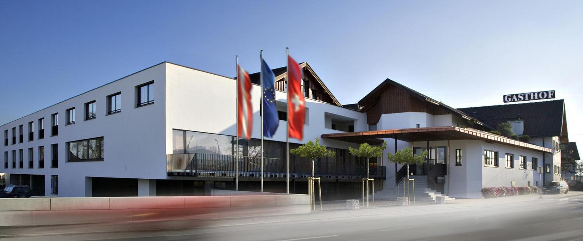 Hotel Gasthof Kroenele Lustenau Exterior photo