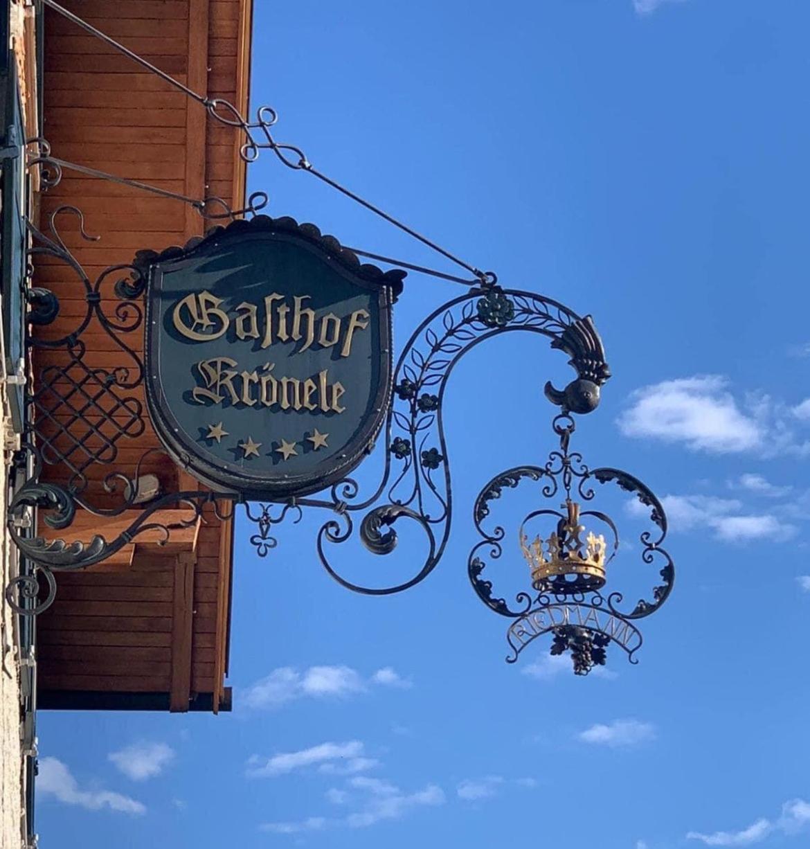 Hotel Gasthof Kroenele Lustenau Exterior photo